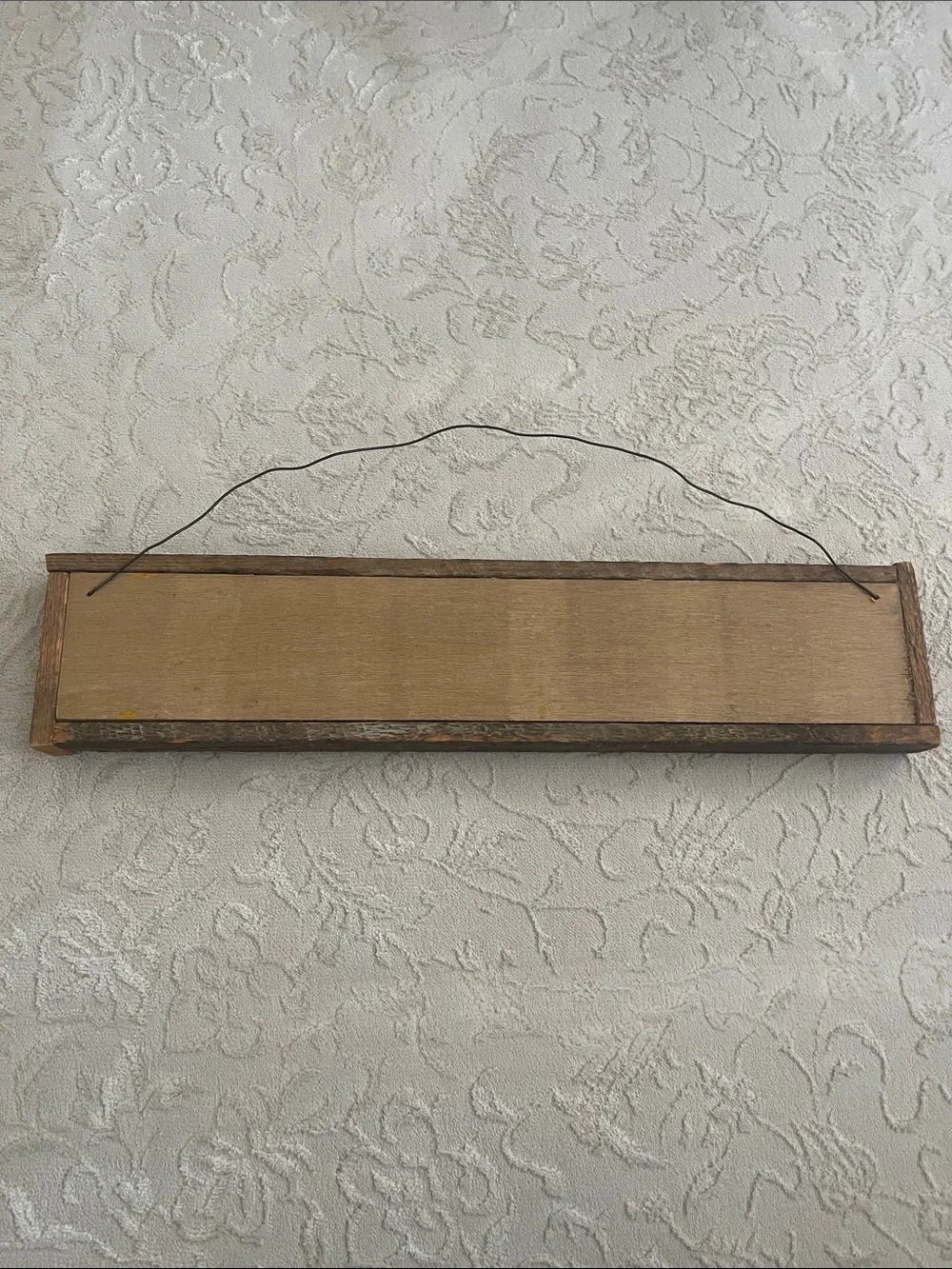 Gathering Room Wooden Wall Sign Yellow Rustic Primitive Farmhouse